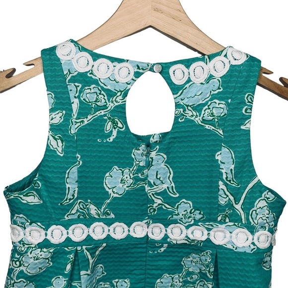 Lilly Pulitzer Green Sleeveless Halter Sundress - Picture 5 of 12